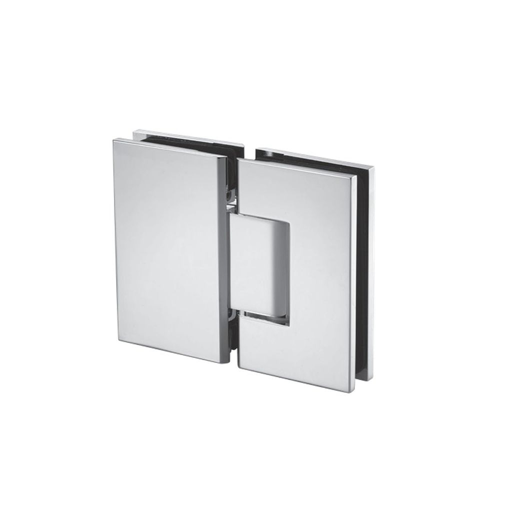 Bản lề Kính - Kính 180 độ màu Chrome bóng Hafele 981.77.902