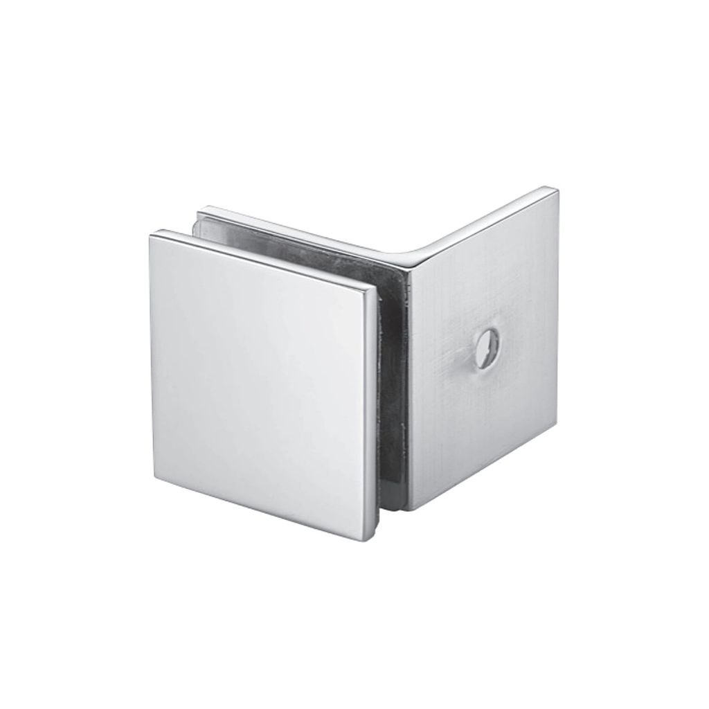 Kẹp Tường - Kính có bas Chrome bóng Hafele 981.77.910