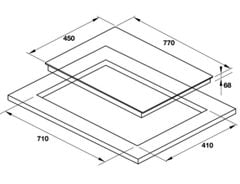 Bếp từ kết hợp điện Hafele HC-M772D 536.61.695