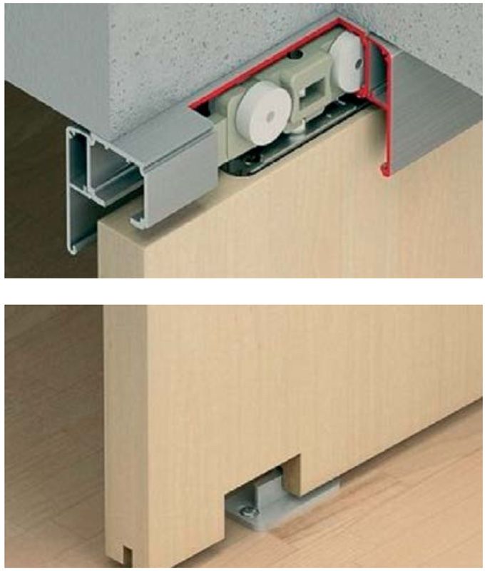 Bộ phụ kiện cửa trượt SLIDO CLASSIC 160-O ( gắn âm ) Hafele 941.62.006