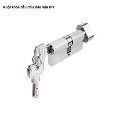 Ruột khóa Hafele 1 đầu vặn 1 đầu chìa 71mm 489.56.004