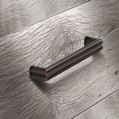 Tay nắm tủ Hafele, màu đồng rêu 138x30mm 106.61.033