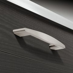 Tay nắm tủ Hafele Chrome bóng 244x26mm 110.34.238