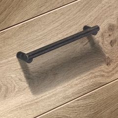 Tay nắm tủ Hafele màu mạ thiếc cổ 335mm 106.69.161