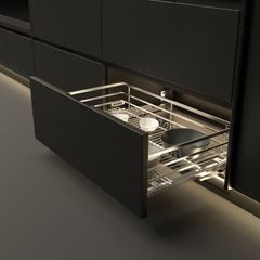 Rổ kéo để xoong nồi Cucina 700mm Inox 304 549.08.025