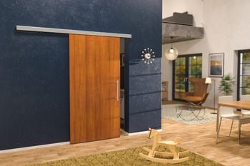 Phụ kiện cửa lùa giảm chấn và tự đóng 1 bên Hafele 941.02.037