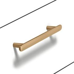Tay nắm tủ Hafele màu mạ vàng mờ 206mm 106.70.111