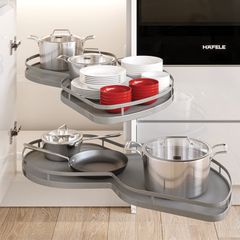 Giá góc liên hoàn Hafele 900mm mở trái 541.01.814