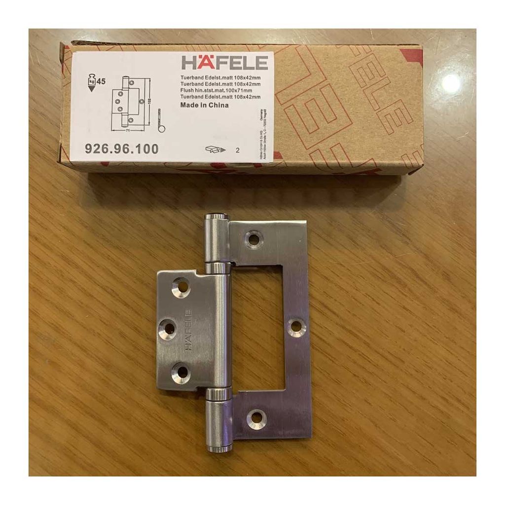 Bản lề âm dương Hafele 926.96.100