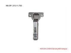 Bản lề giảm chấn Hafele - Đế lắp nhấn - Trùm ngoài 315.11.750