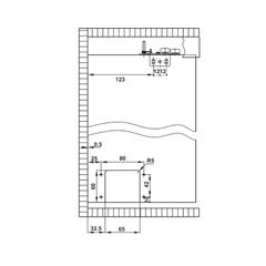 Bộ phụ kiện cửa trượt tủ áo Hafele 3 cánh 22-25mm SLIDO CLASSIC 50 IF 401.30.004
