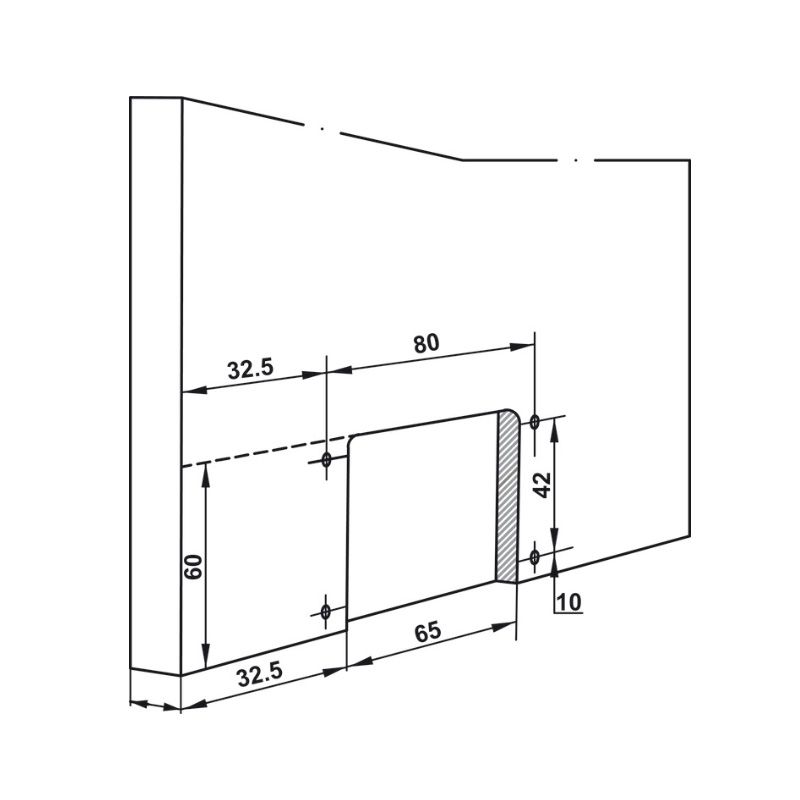 Bộ phụ kiện cửa trượt tủ áo Hafele 3 cánh 22-25mm SLIDO CLASSIC 50 IF 401.30.004