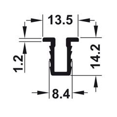 Ray trượt 3000mm Hafele 404.16.913