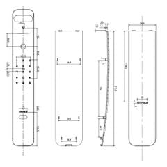 Khoá từ Nhận diện khuôn mặt Hafele PP9100 912.20.697