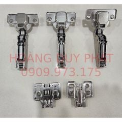 Bản lề giảm chấn Hafele - Đế lắp nhấn - Trùm ngoài 315.11.750