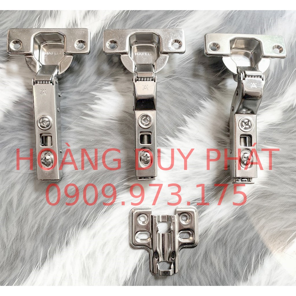 Bản lề giảm chấn Inox 304 Hafele - trùm ngoài 315.06.750