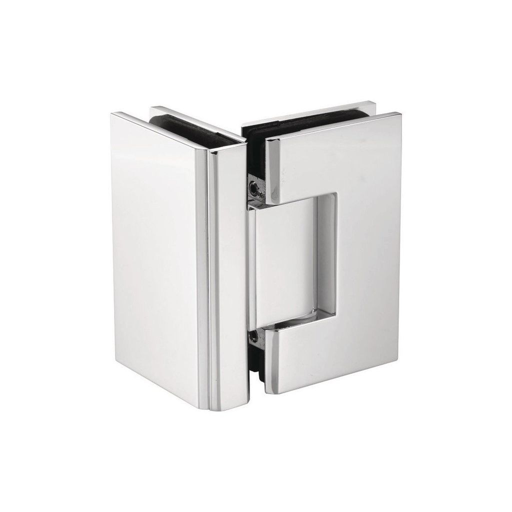 Bản lề Kính - Kính 90 độ Chrome bóng Hafele 981.77.906