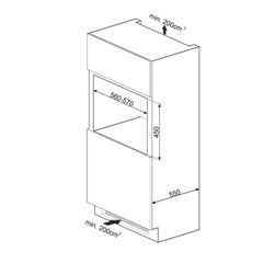 Tủ rượu âm Smeg CVI621RWNR3 535.14.571
