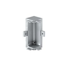 Bas liên kết góc trong 90 độ - tay nắm Gola chữ C màu xám đen Hafele 126.36.784