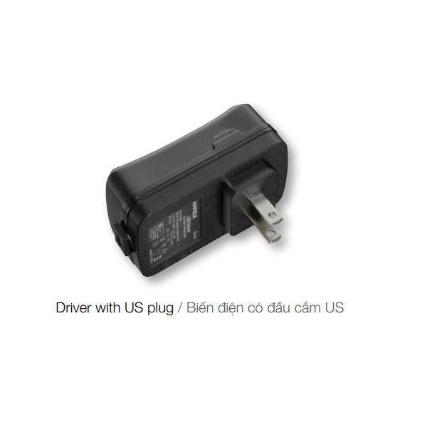 Biến Điện Đèn Led Đầu Cắm US 12V Hafele 833.74.936