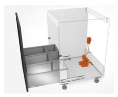 Bộ điện Blum sử dụng cho 1 ngăn kéo không cần bộ điện cơ bản SERVO-DRIVE uno 7654971