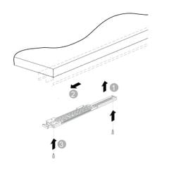 Giảm chấn cho phụ kiện cửa trượt SLIDO CLASSIC 50 IF 401.30.400