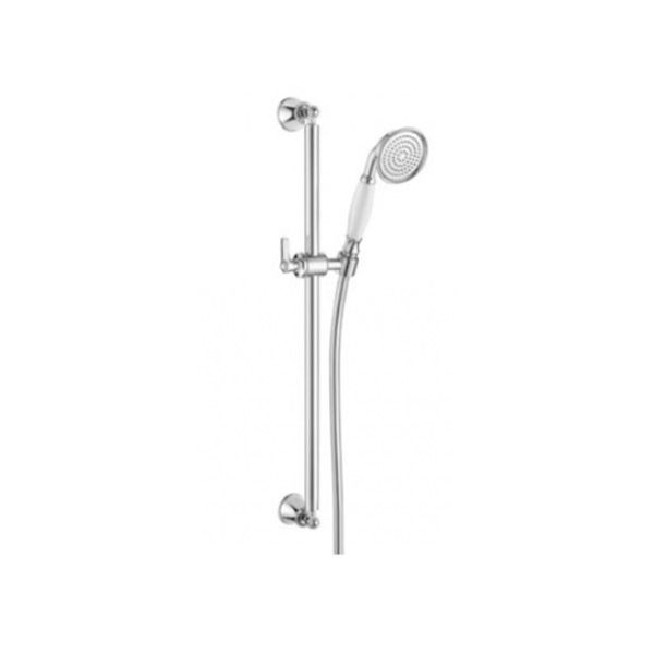 Bộ sen tay Kyoto màu chrome có thanh trượt 589.35.007