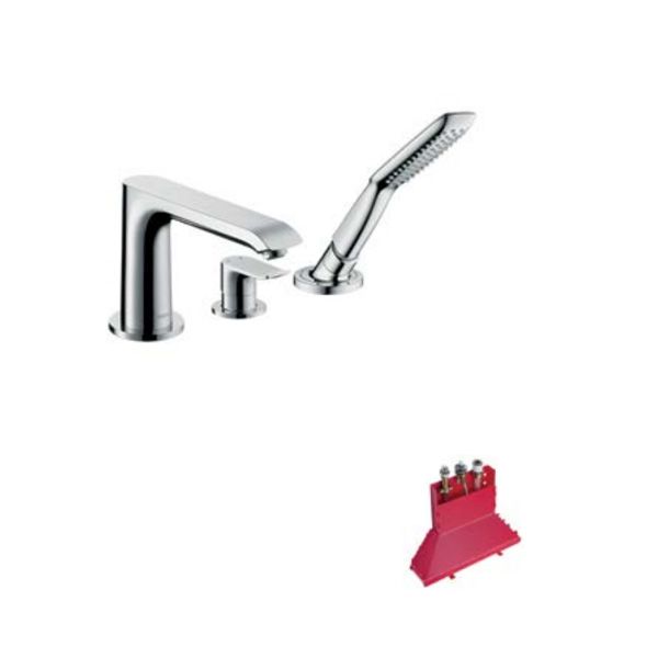 Bộ trộn bồn tắm 3-lỗ 588.45.371