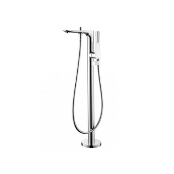 Bộ trộn bồn tắm đặt sàn Kobe chrome 589.15.120