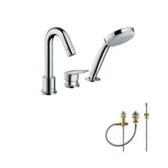 Bộ trộn bồn tắm 3 lỗ Logis 589.52.438