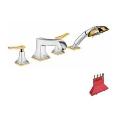 Bộ trộn bồn tắm 4 lỗ Metropol 589.54.620