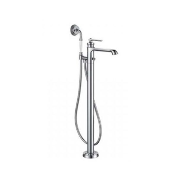 Bộ trộn bồn tắm đặt sàn Kyoto màu chrome 589.35.003