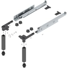 Bục thang ngăn kéo Blum NL=460mm Z95.4600 5993665
