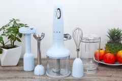 Máy xay cầm tay Smeg màu xanh nhạt HBF02PBEU 535.43.610