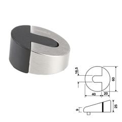 Chặn cửa sàn DIY Häfele 489.70.260