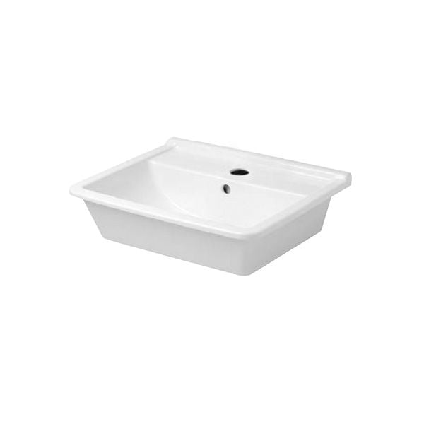 Chậu rửa Starck 3 vành nổi 560 588.45.084