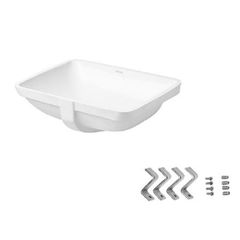 Chậu rửa Starck 3 âm bàn 530x400 588.45.088