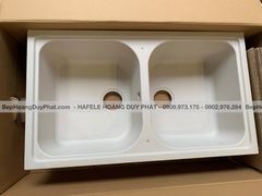 Chậu đá Hafele 860mm HS19-GEN2R90 570.35.480 màu kem