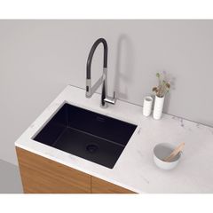 Chậu rửa chén Hafele 540mm HS25-SSN1S-540 màu Đen 567.24.481