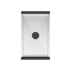 Chậu rửa nhỏ Hafele Inox mờ 567.24.494
