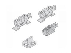 Bộ phụ kiện cửa lùa Häfele 250kg/B 489.40.028