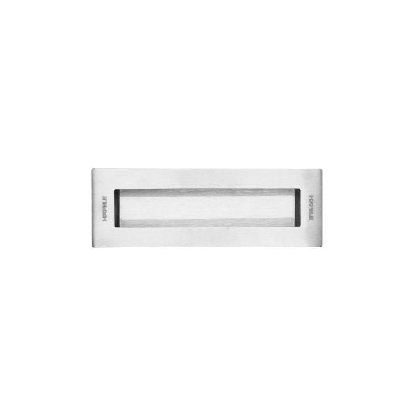 Tay nắm âm Hafele màu inox mờ 150 x 51mm 489.72.132