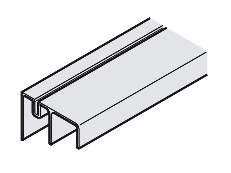 Ray đôi dẫn hướng dưới 2500mm Häfele 400.52.952