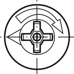 Ốc liên kết cho gỗ dày Từ 15mm Hafele 262.26.532