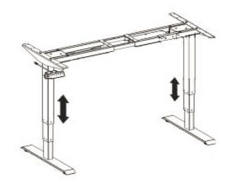 Phụ kiện bàn nâng hạ Häfele 633.44.041