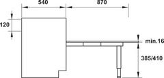Ghế kéo mở rộng với chân ghế đơn có thể gập Hafele 505.74.931