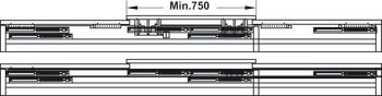 Phụ kiện cửa trượt 3 cánh Hafele 406.78.037