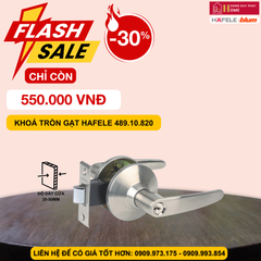 Khoá tròn gạt DIY Hafele 489.10.820