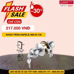 Khoá tay tròn Hafele DIY 489.93.130