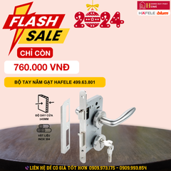 Bộ khoá cửa phòng Hafele 499.63.801